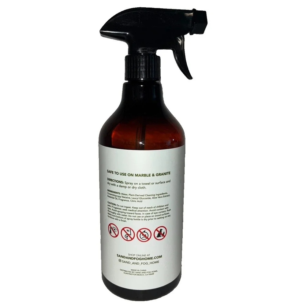 Sand + Fog Spray Cleaner Grapefruit 25.4Oz Plant-Based Biodegradible Lot Of 3